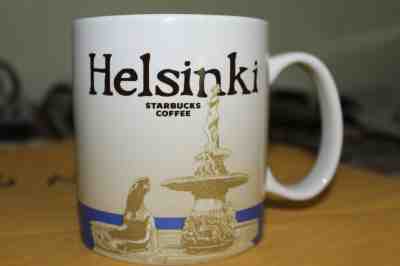 Starbucks Coffee Global Icon City Collector Series HELSINKI Mug Cup Finland 16oz - Sold on eBay Dec, 28th 2019 for $40.00