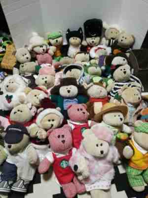 Lot of 30 Starbucks Bearista Bears some  W/tags Various Holiday Some Early - Sold on eBay Dec, 28th 2019 for $100.00