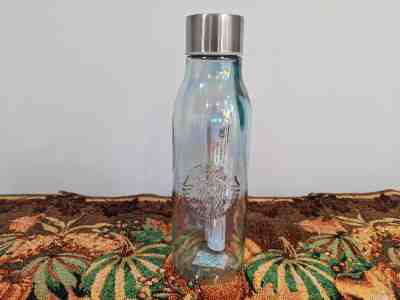 Starbucks Recycled Glass Water Bottle Rainbow Iridescent Holiday 2019 - New!! - Sold on eBay Dec, 28th 2019 for $30.99