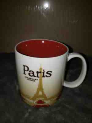 Starbucks Coffee Mug PARIS Global City Icon Series 16 Oz 2011 - Sold on eBay Dec, 28th 2019 for $32.95