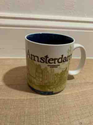 Original 2008 Starbucks AMSTERDAM Global Icon City Mug 16 oz Discontinued New - Sold on eBay Dec, 28th 2019 for $58.00