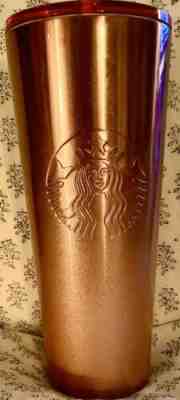 Starbucks Holiday 2019 Pink Hombre Stainless Tumbler 24oz Cold Cup Traveler NWT - Sold on eBay Dec, 28th 2019 for $29.00
