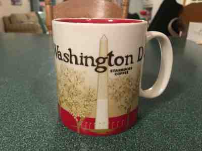 NEW STARBUCKS 2011 WASHINGTON DC Global City Icon Collector Series 16oz Mug Cup - Sold on eBay Dec, 28th 2019 for $25.00