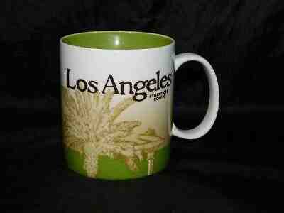 Starbucks Los Angeles CA 2009 Coffee Mug Global Icon Collector's Series Green - Sold on eBay Dec, 28th 2019 for $16.14