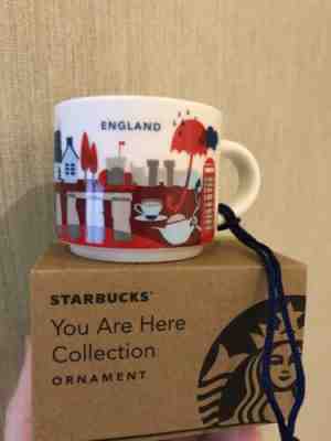 Starbucks You Are Here England Ornament Mug (2oz) - Sold on eBay Dec, 28th 2019 for $30.00