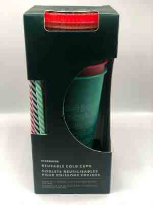 Starbucks Cup 5 x Iced Venti Reusable Tumbler Holiday 2019 Collection 24 Fl Oz - Sold on eBay Dec, 28th 2019 for $22.99