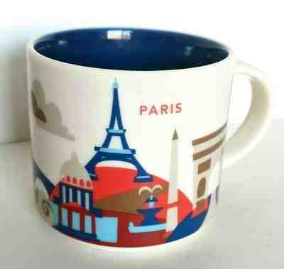 Starbucks 2015 You Are Here Collection Paris Coffee Cup Mug 14 oz - Sold on eBay Dec, 28th 2019 for $25.99
