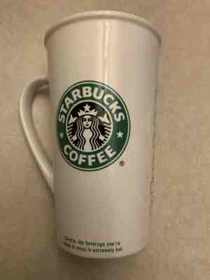 STARBUCKS COFFEE ORIGINAL MERMAID LOGO VENTI SIZE MUG 20oz/592ml 2006 6.5" TALL - Sold on eBay Dec, 28th 2019 for $19.99