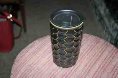 STARBUCKS IRIDESCENT SIREN MERMAID SCALES TRAVEL COFFEE MUG 10 OZ TALL TUMBLER  - Sold on eBay Dec, 28th 2019 for $20.00