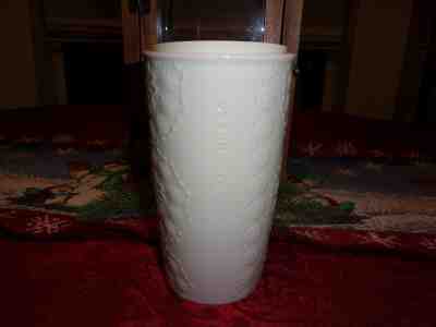 Starbucks White Ceramic Flower Tumbler, 10 oz.  - Sold on eBay Dec, 28th 2019 for $15.00