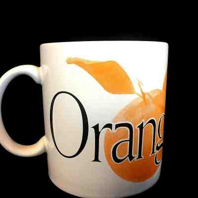 Starbucks City Mug ORANGE COUNTY California Collector Series Jumbo Mug - Sold on eBay Dec, 28th 2019 for $34.00