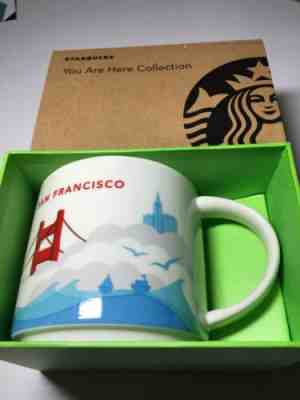 STARBUCKS SAN FRANCISCO YOU ARE HERE COLLECTORS MUG, 14 OZ -NIB W/TAG - Sold on eBay Dec, 28th 2019 for $28.00