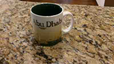 Starbucks Coffee Mug Cup ABU DHABI Mug Collector Series 16 oz. 2011 Excellent - Sold on eBay Dec, 28th 2019 for $28.50