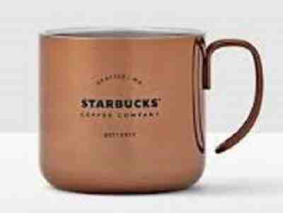1 Starbucks COPPER Gathering - Camping Mug Stainless Steel 12oz  NWT  - Sold on eBay Dec, 28th 2019 for $19.00