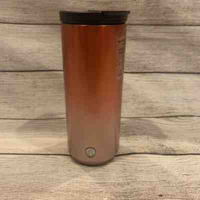 Starbucks HOLIDAY 2019 Tumbler Pink Rose Hombre Stainless Steel Glitter 12oz NWT - Sold on eBay Dec, 28th 2019 for $18.00