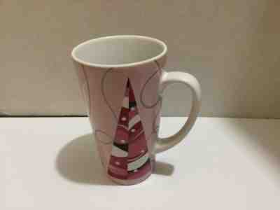 Starbucks Pink And Red 2004  Christmas Holiday Tree Tall Coffee Mug - Sold on eBay Dec, 28th 2019 for $15.99