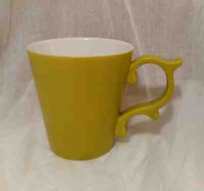 2012 Starbucks Teavana Rococo Scroll Handle TAZO Tea Coffee Mug Chartreuse Green - Sold on eBay Dec, 28th 2019 for $19.95