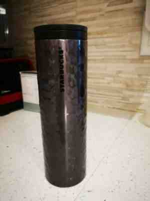 Starbucks Silver Studded Stainless Steel Vacuum insulated Tumbler 16 Oz  - Sold on eBay Dec, 28th 2019 for $15.00
