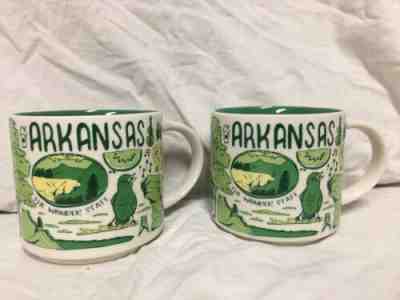 Starbucks Arkansas Mugs  - Sold on eBay Dec, 28th 2019 for $42.99