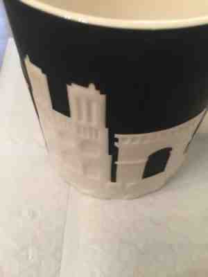 Starbucks City Mug, PARIS, Relief Collection, Black-White, Displayed, Preowned - Sold on eBay Dec, 28th 2019 for $32.00