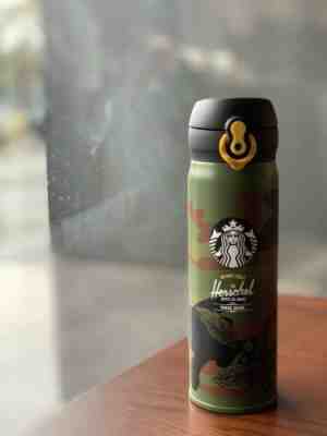 New Starbucks 2018 China 500ml Herschel Coffee Origin Thermos Tumbler - Sold on eBay Dec, 28th 2019 for $125.00
