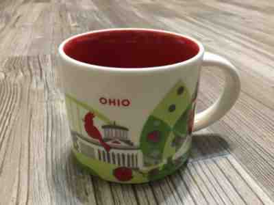 Starbucks Ohio Coffee Cup Mug “You Are Here Collection” YAH 14 Oz Mug 2013 GUC - Sold on eBay Dec, 28th 2019 for $19.99