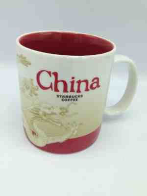 Starbucks China Mug YOU ARE HERE 2010 Collection Mug 16 fl Oz Ceramic Excellent  - Sold on eBay Dec, 28th 2019 for $27.99