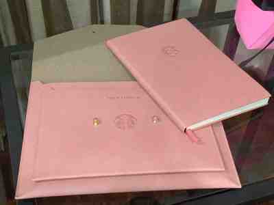 Starbucks Planner 2020 Pink Color Notebook Note Gift Malaysia Limited Edition - Sold on eBay Dec, 28th 2019 for $80.00