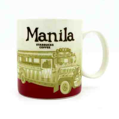 Starbucks Mug Manila Global Icon Series City Bus 2013