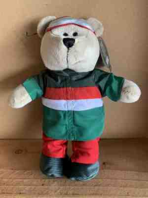 Starbucks Bearista Christmas Boy Bear Holiday 2019 Plush Red & Green 10" New  - Sold on eBay Dec, 28th 2019 for $20.00