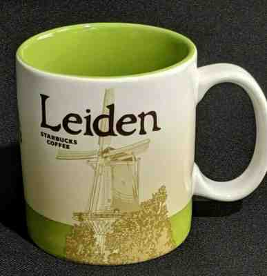 Original Starbucks City Mug 16 oz Global icon LEIDEN, NETHERLANDS Series 2017 - Sold on eBay Dec, 27th 2019 for $15.00