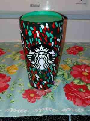 Starbucks Holiday 2019 Confetti Christmas 12 oz Ceramic Tumbler NWT - Sold on eBay Dec, 27th 2019 for $30.00