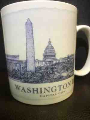 Starbucks Washington DC Coffee Mug 18 oz 2006 Capital City Architecture 18oz fl - Sold on eBay Dec, 27th 2019 for $15.00