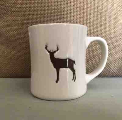 Starbucks Mug Deer Stag Buck Elk Antlers Hunter 12oz Coffee Cup Embossed 2008  - Sold on eBay Dec, 27th 2019 for $22.99