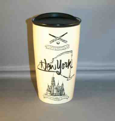 2016 starbucks new york collectors 12 oz. ceramic tumbler  NWT  - Sold on eBay Dec, 27th 2019 for $35.88