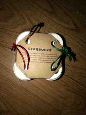 4 Starbucks Logo Evolution 2011 1992 1971 Christmas Ornaments 4pc In Package - Sold on eBay Dec, 27th 2019 for $19.98