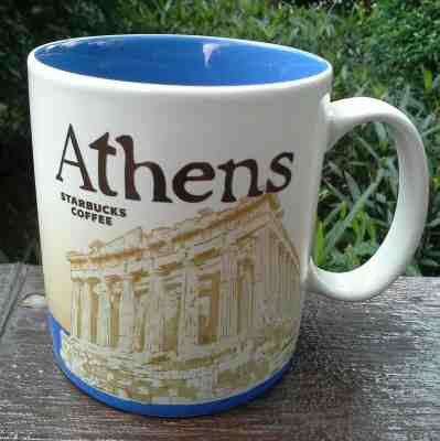 Original Starbucks City Mugs Global icon city Athens, Greece Series 2016 - Sold on eBay Dec, 27th 2019 for $38.25