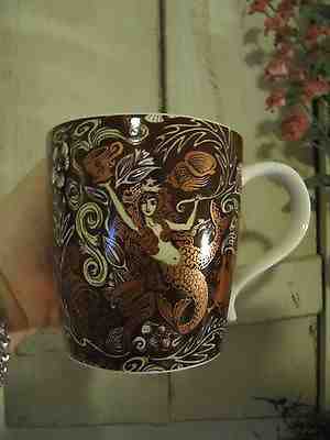 STARBUCKS Coffee ? Old Brown Logo Siren 12oz MUG cup Anniversary Blend 2008 NWT - Sold on eBay Dec, 27th 2019 for $47.95