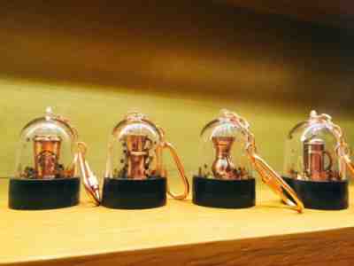 Starbucks 2017 China Seal crystal ball Set Of Four With One Mini Tree Used Card - Sold on eBay Dec, 27th 2019 for $29.99