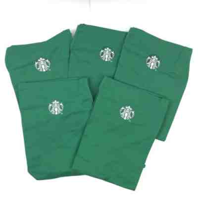 Genuine Starbucks Coffee BARISTA APRON GREEN Store Used Official Logo W/ Pockets - Sold on eBay Dec, 27th 2019 for $17.99