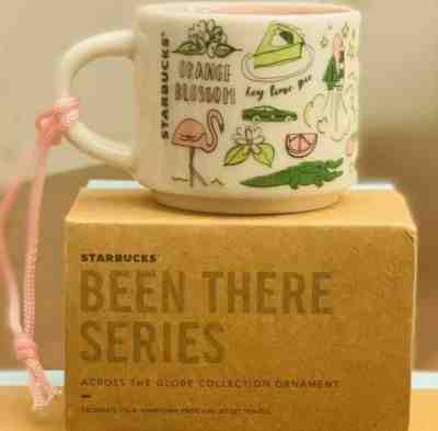Starbucks Been There Series 2oz Ornament Mug Florida Brand New!!! - Sold on eBay Dec, 27th 2019 for $19.99