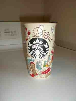 Starbucks Dallas Mug 2016 Local To Go Coffee Travel Tumbler Texas Cowboy Boot  - Sold on eBay Dec, 27th 2019 for $29.99