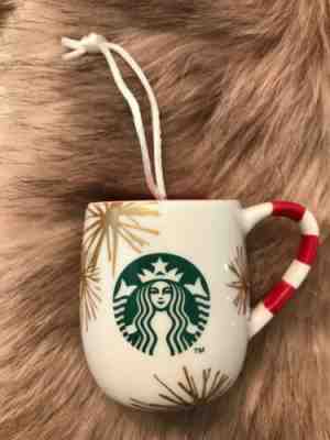 Starbucks Holiday 2015 Ornament Japan Candycane Handle Mug Cup HTF - Sold on eBay Dec, 27th 2019 for $22.99