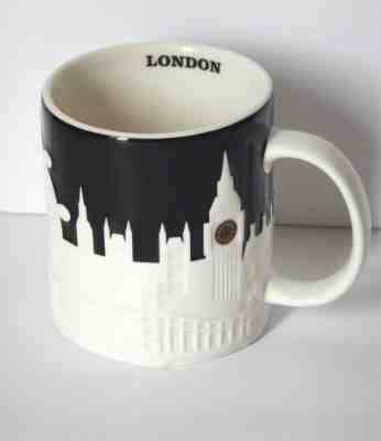 Starbucks London Relief City AUTHENTIC RECEIPT Collector Mug Cup England UK NEW 