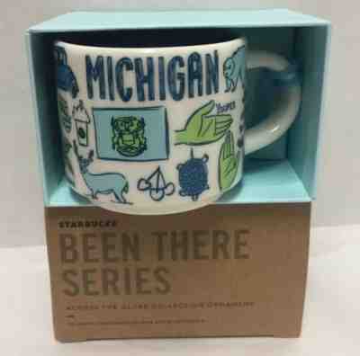 Starbucks Michigan Ornament Been There 2 Ounce Mini Mug Demitasse - Sold on eBay Dec, 27th 2019 for $31.99