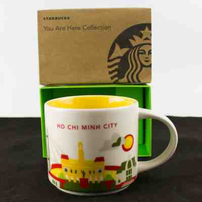 Starbucks HO CHI MINH CITY Vietnam You Are Here 14 Oz Mug.  - Sold on eBay Dec, 27th 2019 for $44.95