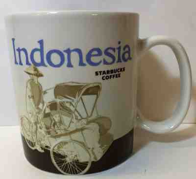Starbucks Indonesia Global Icon Series City Coffee Mug 16oz 2016 - Sold on eBay Dec, 27th 2019 for $31.49