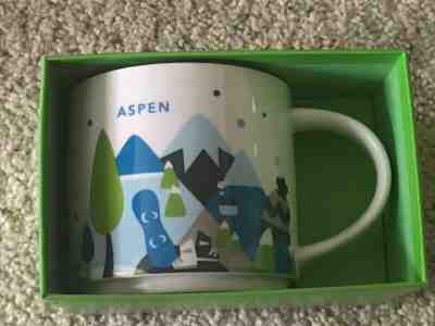 Starbucks You Are Here (YAH) Brand with SKU New Aspen Mug - Sold on eBay Dec, 27th 2019 for $19.30