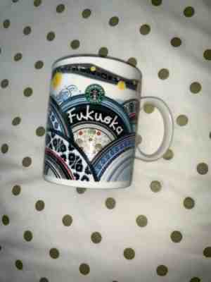 Starbucks Fukuoka City Limited JAPAN Yatia Design Coffee Mug Cup 2014 - Sold on eBay Dec, 27th 2019 for $15.00