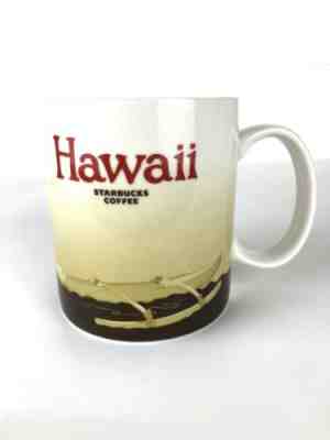 STARBUCKS Hawaii Coffee Mug 2009 Collector Series 16 oz - Sold on eBay Dec, 27th 2019 for $21.99